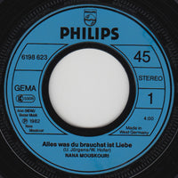 Nana Mouskouri : Alles Was Du Brauchst Ist Liebe (7", Single)