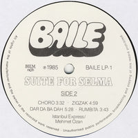 Istanbul Express / Mehmet Ozan : Suite For Selma (LP)