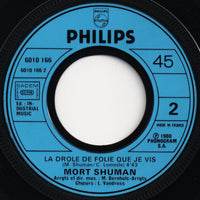 Mort Shuman : Machines / La Drôle De Folie Que Je Vis (7", Single)