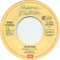 Sheena Easton : Telefone (7", Single)