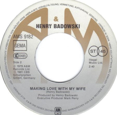 Henry Badowski : This Was Meant To Be (7", Single)