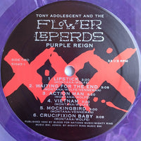 Tony Adolescent And The Flower Leperds* : Purple Reign (LP, Album, Ltd, Num, Pur)