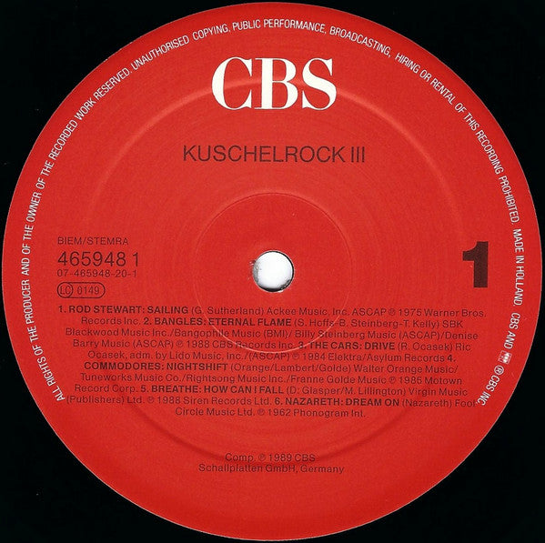 Various : Kuschelrock 3 (3xLP, Comp)