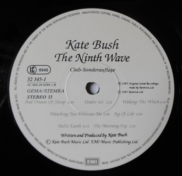 Kate Bush : Hounds Of Love (LP, Album, Club)
