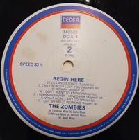The Zombies : Begin Here (LP, Album, Mono, RE)