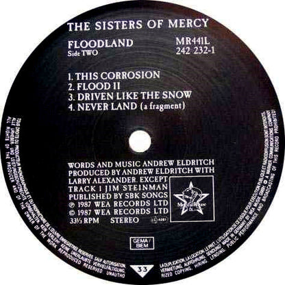 The Sisters Of Mercy : Floodland (LP, Album)