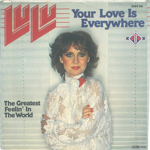Lulu : Your Love Is Everywhere (7", Single)