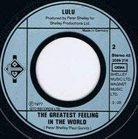 Lulu : Your Love Is Everywhere (7", Single)