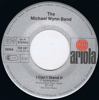 The Michael Wynn Band : Black Night / I Can't Stand It (7", Single)