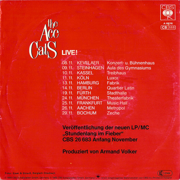 The Ace Cats : Gina (7", Single)