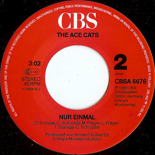 The Ace Cats : Gina (7", Single)