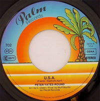 Peter Yates-Round : U.S.A. (7", Single)