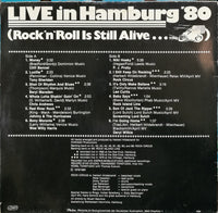 Various : Live In Hamburg '80 (Rock'n'Roll Is Still Alive...) (LP, Album)