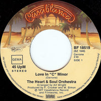 The Heart And Soul Orchestra : Love In C Minor (7", Single)