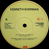 Kenneth Sherman : Why Can't We Live Together? / Just Dance (12", Single)