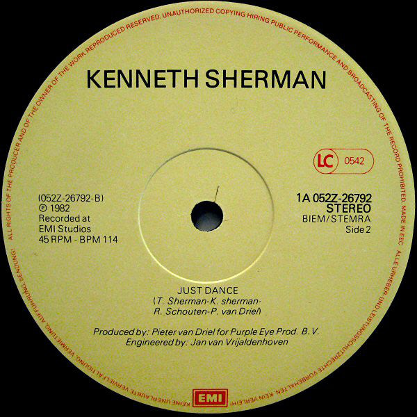 Kenneth Sherman : Why Can't We Live Together? / Just Dance (12", Single)