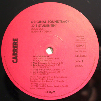 Vladimir Cosma : Die Studentin (LP, Album)