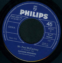 Marianne Rosenberg : Mr. Paul McCartney / Wer Liebe Sucht (7", Single, Mono)