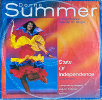 Donna Summer : State Of Independence (Long Version) (12", Ltd, RP)
