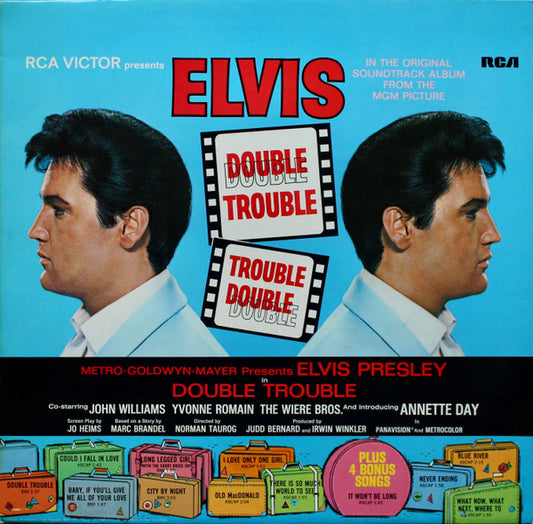 Elvis Presley : Double Trouble (LP, Album, RE)