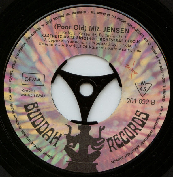 Kasenetz-Katz Singing Orchestral Circus* : Quick Joey Small (7", Single, Mono)