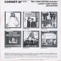 Jennifer (35) : Nur Nicht Nervös Werden (7", Single, Mono)