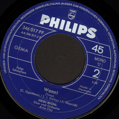 Heidi Brühl : Weiter Dreht Sich Unsre Welt (7", Single, Mono)