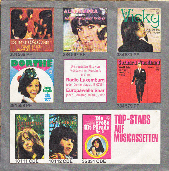 Heidi Brühl : Boom Bang-A-Bang / Der Himmel Weint Freudentränen (7", Single, Mono)