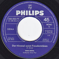 Heidi Brühl : Boom Bang-A-Bang / Der Himmel Weint Freudentränen (7", Single, Mono)