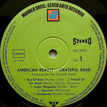 The Grateful Dead : American Beauty (LP, Album)