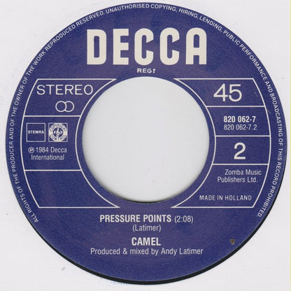 Camel : Cloak And Dagger Man (7", Single)