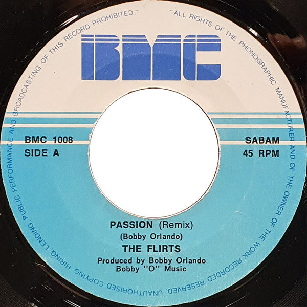 The Flirts : Passion (7")
