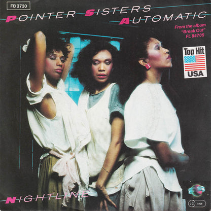 Pointer Sisters : Automatic / Nightline (7", Single, Lar)