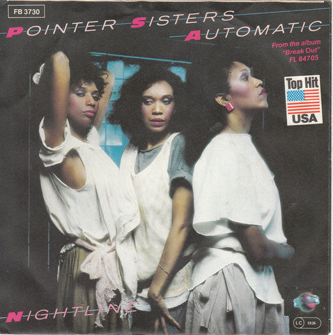 Pointer Sisters : Automatic / Nightline (7", Single, Lar)