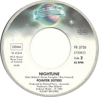 Pointer Sisters : Automatic / Nightline (7", Single, Lar)