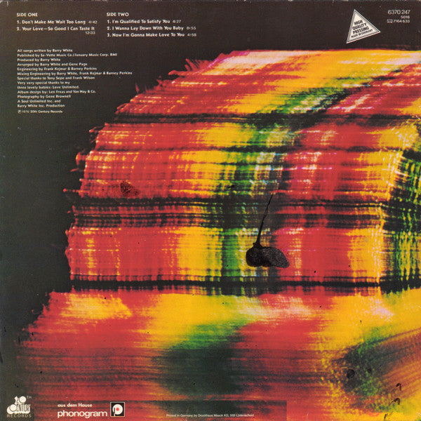 Barry White : Is This Whatcha Wont? (LP, Album)