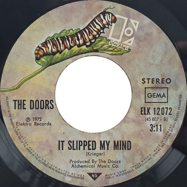 The Doors : The Mosquito (7", Single, RP)