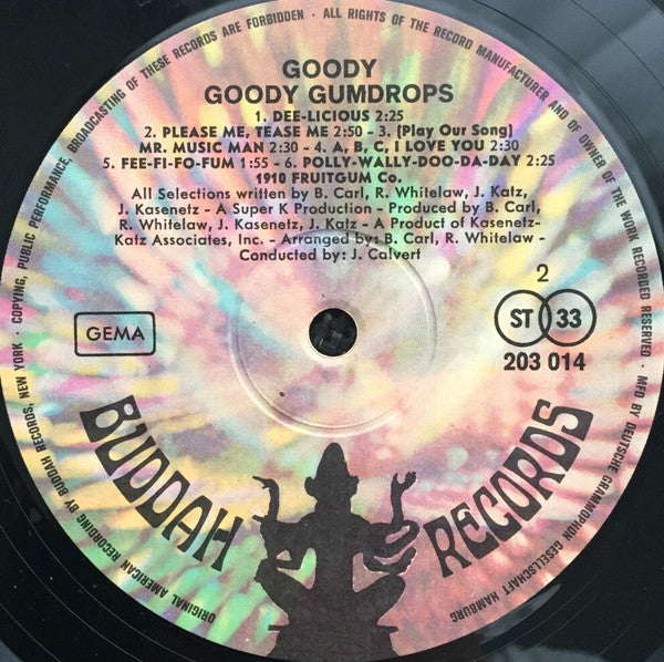 1910 Fruitgum Company : Goody Goody Gumdrops (LP, Album)