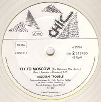 Modern Trouble : Fly To Moscow (12", Maxi, Ltd, Cle)