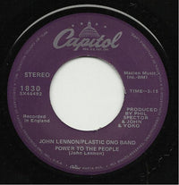 John Lennon / Plastic Ono Band* : Power To The People (7", Single, RE)