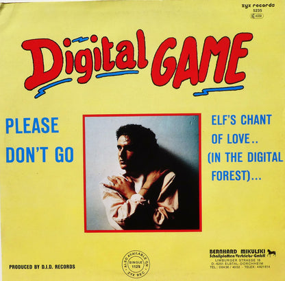 Digital Game : Please Don't Go (12")