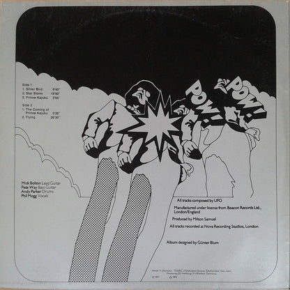 UFO (5) : UFO 2 - Flying - One Hour Space Rock And UFO 1 (2xLP, Comp)