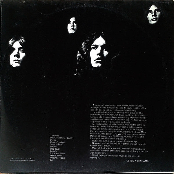 UFO (5) : UFO 2 - Flying - One Hour Space Rock And UFO 1 (2xLP, Comp)