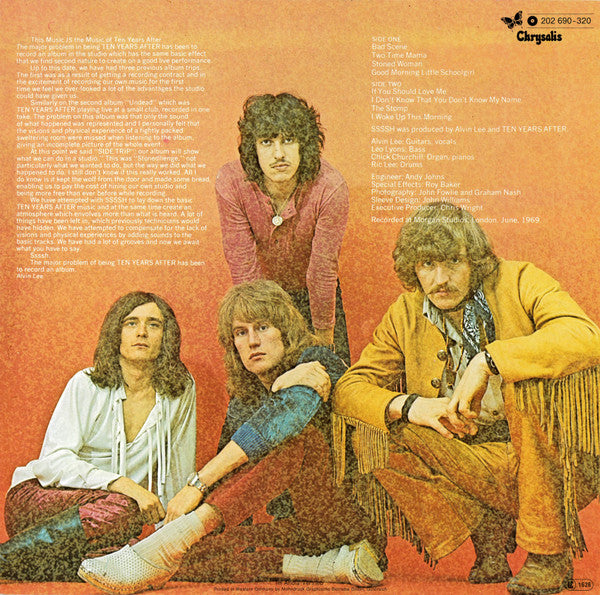 Ten Years After : Ssssh. (LP, Album, RE, Blu)
