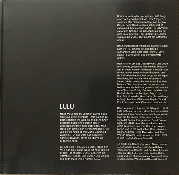 Lulu : Portrait Of Lulu (2xLP, Comp, Gat)