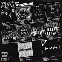 Kiss : I Was Made For Lovin' You (7", Single, Red)