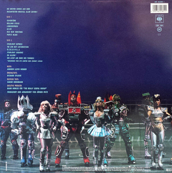Andrew Lloyd Webber : Starlight Express - Deutsche Originalaufnahme (LP, Album)