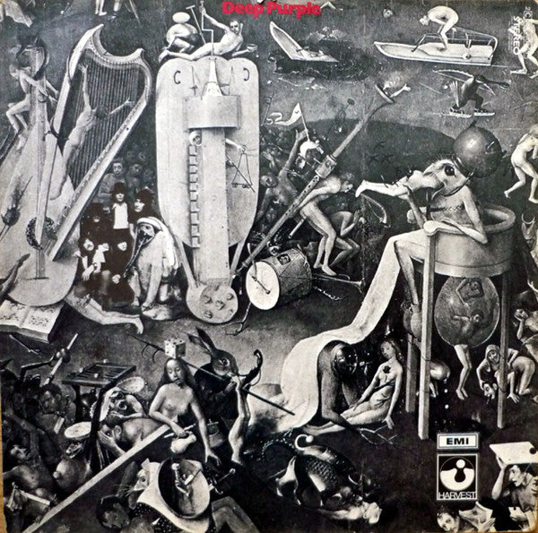 Deep Purple : Deep Purple (LP, Album, RE, Gat)