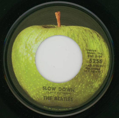 The Beatles : Matchbox / Slow Down (7", Single, RE, Win)