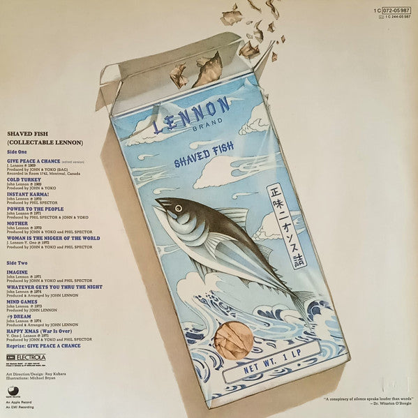 Lennon* / Plastic Ono Band* : Shaved Fish (LP, Comp, RE)